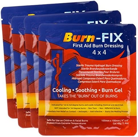 First Aid Burn Gel Dressing – Immediate Pain & Relief Burn Cream
