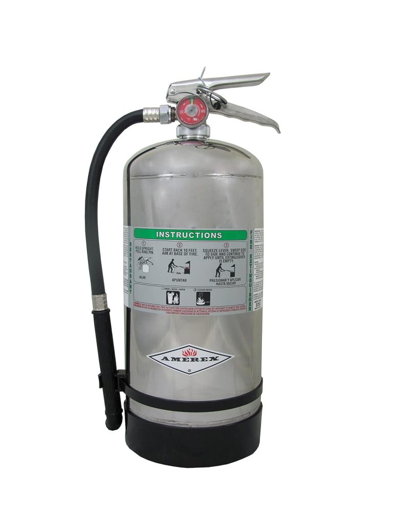 Amerex B260, 6 Liter Wet Chemical Class A K Fire Extinguisher
