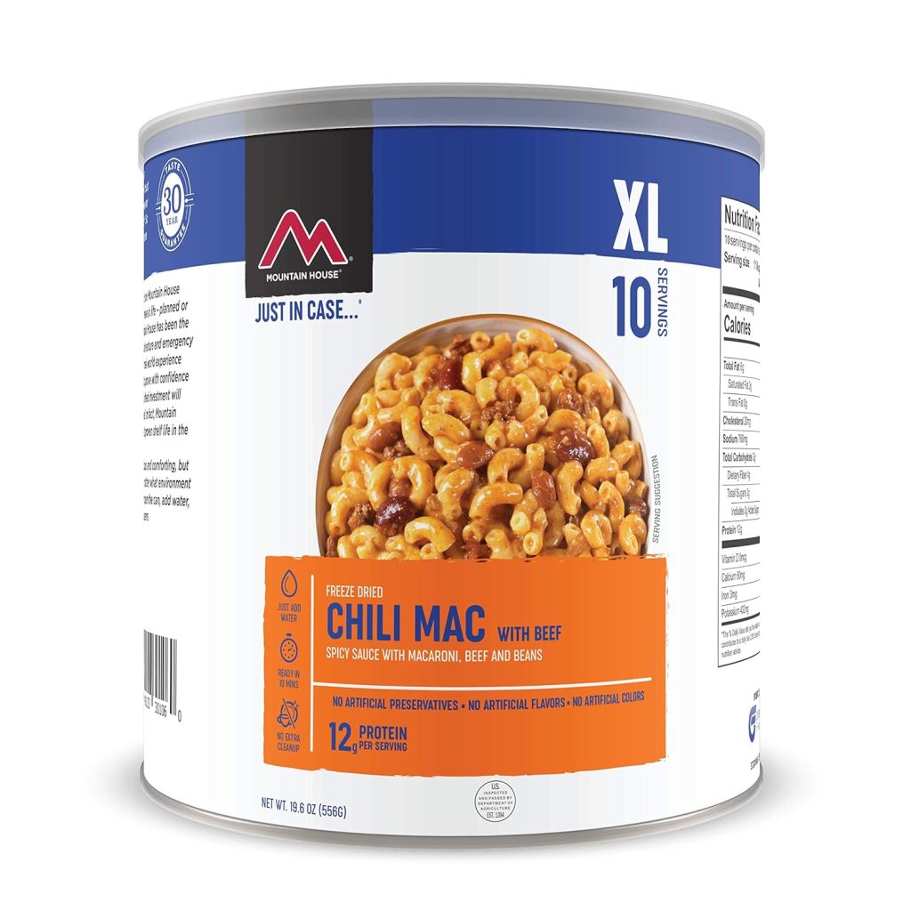 Mountain House Chili Mac with Beef