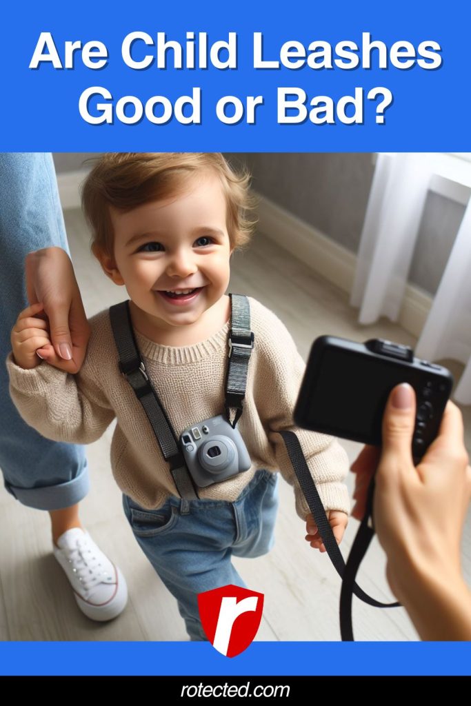 are child leashes good or bad infographic