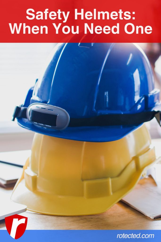 When you need a safety helmet infographic