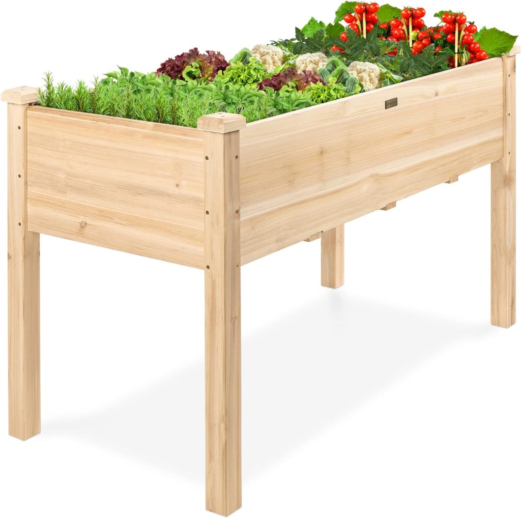 Best Choice Products 48x24x30in Raised Garden Bed