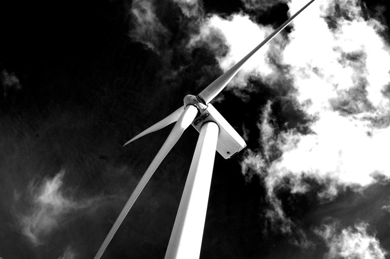 wind generator diy ideas in action during a windy day